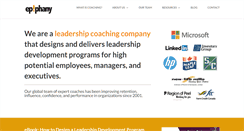 Desktop Screenshot of epiphanycoaches.com